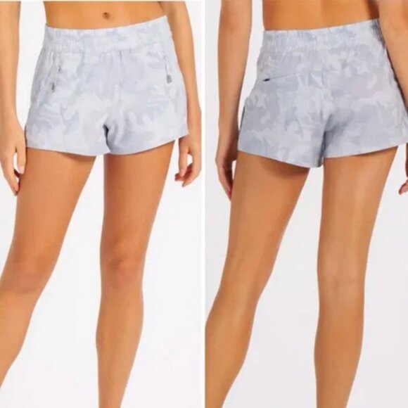 Vuori Gray Camo Dash Short XS - Picture 2 of 5